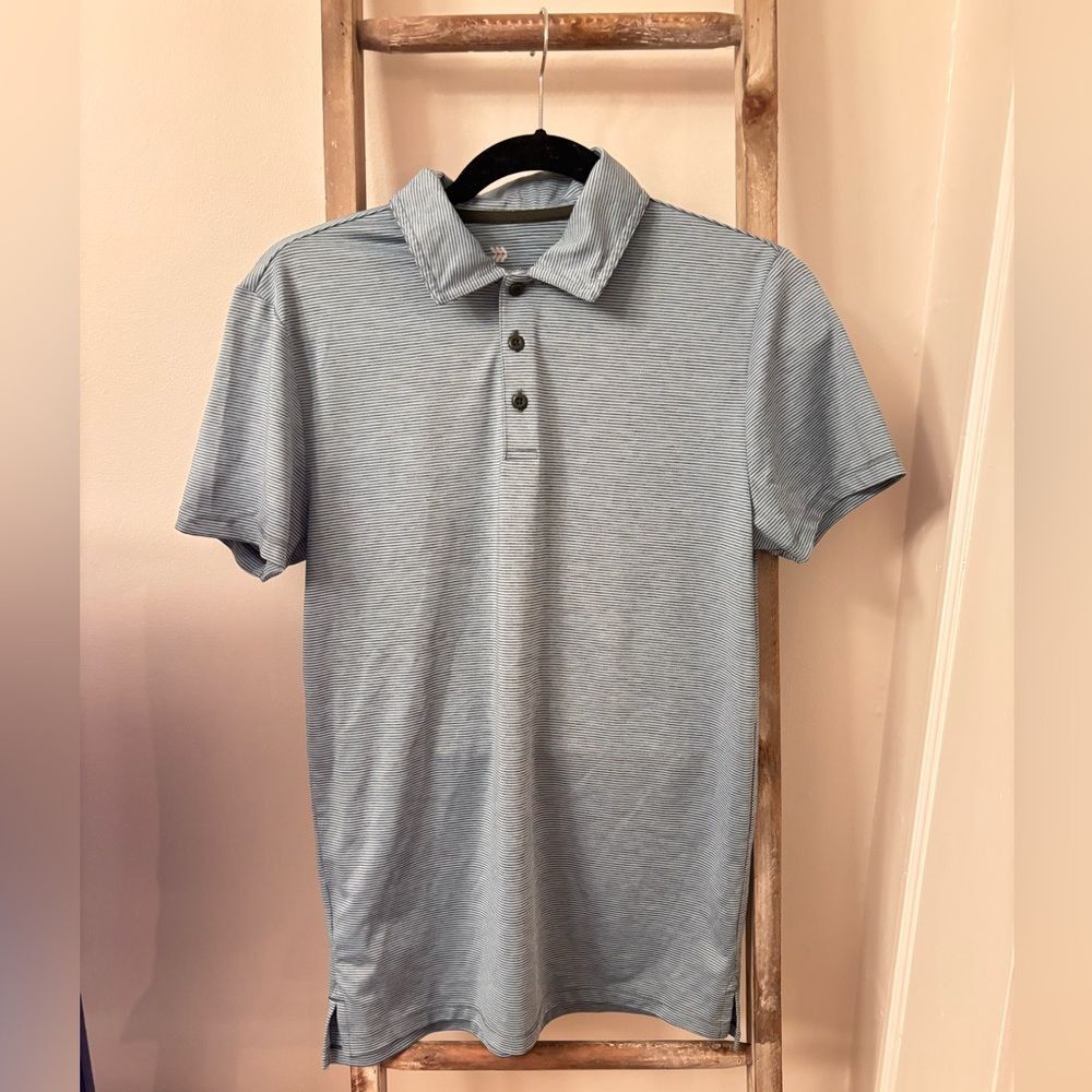 Men's All in Motion Light Blue Polo Shirt